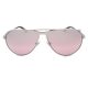 DKNY DY5071 1029/7E Sunglasses 60x13-135 Matte Silver / Pink Mirror