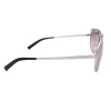 DKNY DY5071 1029/7E Sunglasses 60x13-135 Matte Silver / Pink Mirror