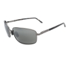 Maui Jim MJ-206-02 Harbor Polarized Sunglasses 59x15-135 Gunmetal / Neutral Grey