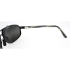Maui Jim MJ-232-02 Lahainaluna Polarized Sunglasses 61x17-128 Black / Neutral Grey