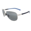 Maui Jim MJ-327-17 Guardrails Polarized Sunglasses 58x17-135 Silver / Blue / Neutral Grey