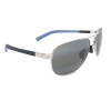 Maui Jim MJ-327-17 Guardrails Polarized Sunglasses 58x17-135 Silver / Blue / Neutral Grey