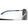 Maui Jim MJ-327-17 Guardrails Polarized Sunglasses 58x17-135 Silver / Blue / Neutral Grey