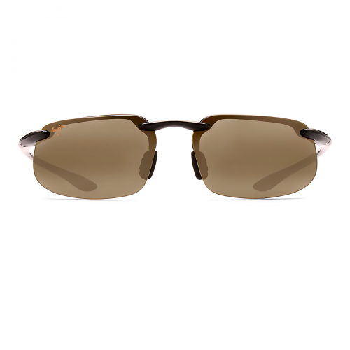 Maui Jim MJ-409-02 Kanaha Polarized Sunglasses 61x15-130 Gloss Black / HCL Bronze