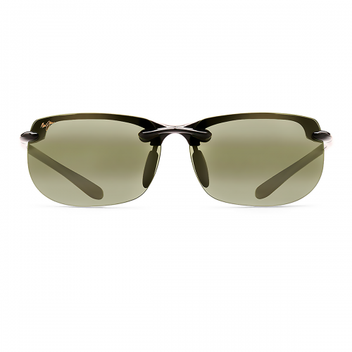 Maui Jim MJ-412-02 Banyans Polarized Sunglasses 70x12-133 Gloss Black / Maui HT