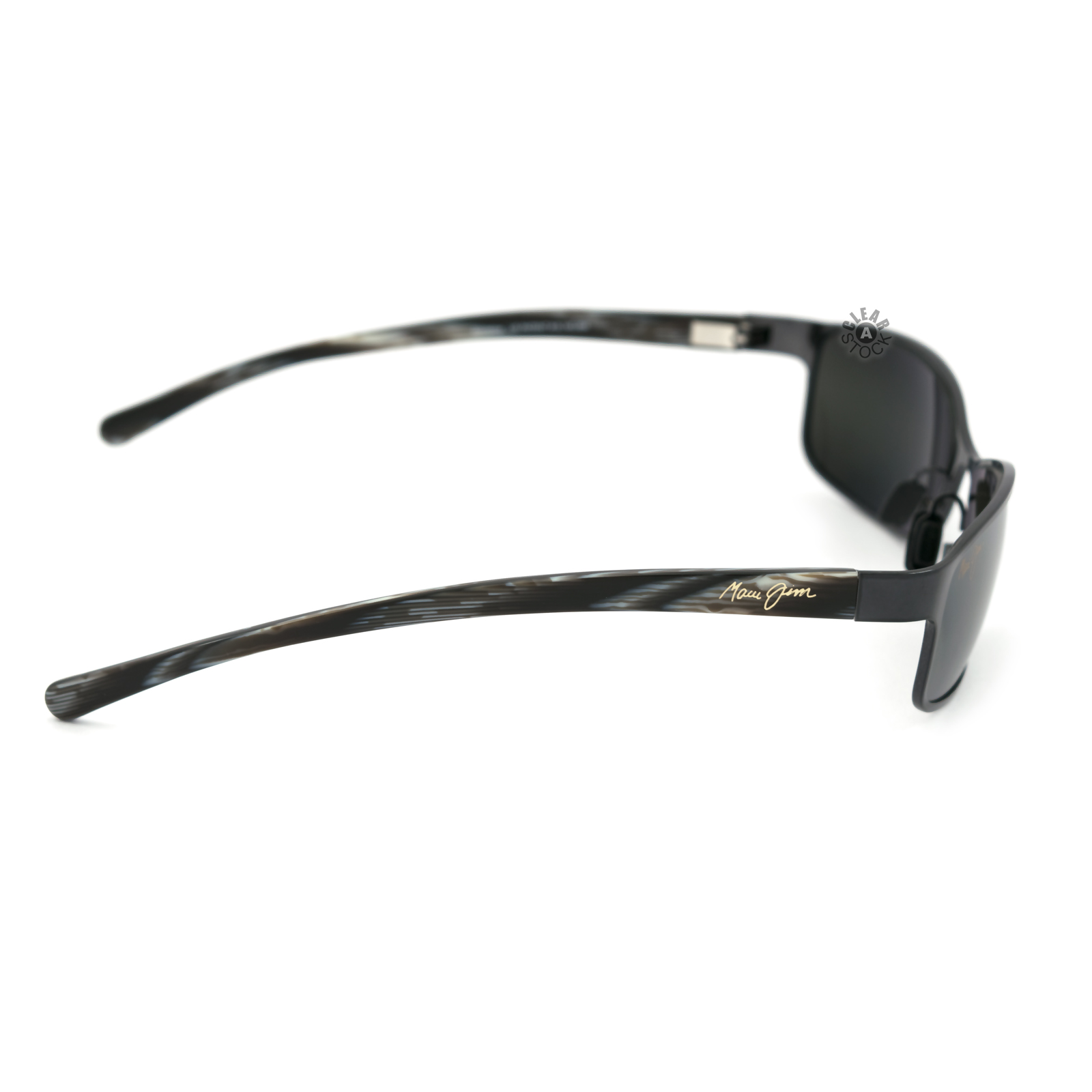 Maui Jim Shoreline MJ-114-02 Polarized Sunglasses Black/Grey