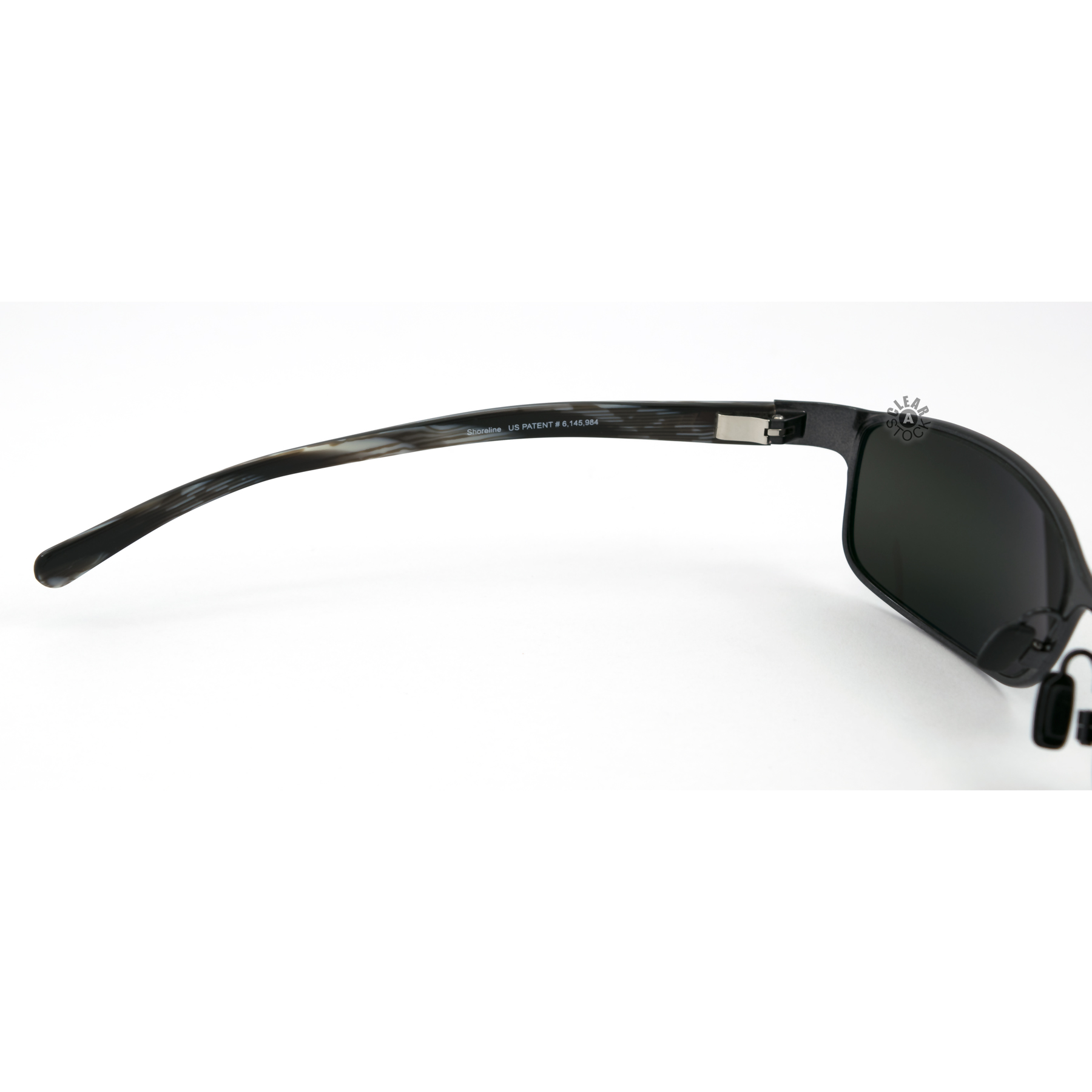 Maui Jim Shoreline MJ-114-02 Polarized Sunglasses Black/Grey