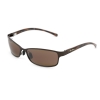 Maui Jim MJ-114-25 Shoreline Polarized Sunglasses 57x16-125 Brown / HCL Bronze