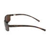 Maui Jim MJ-114-25 Shoreline Polarized Sunglasses 57x16-125 Brown / HCL Bronze