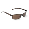 Maui Jim MJ-114-25 Shoreline Polarized Sunglasses 57x16-125 Brown / HCL Bronze