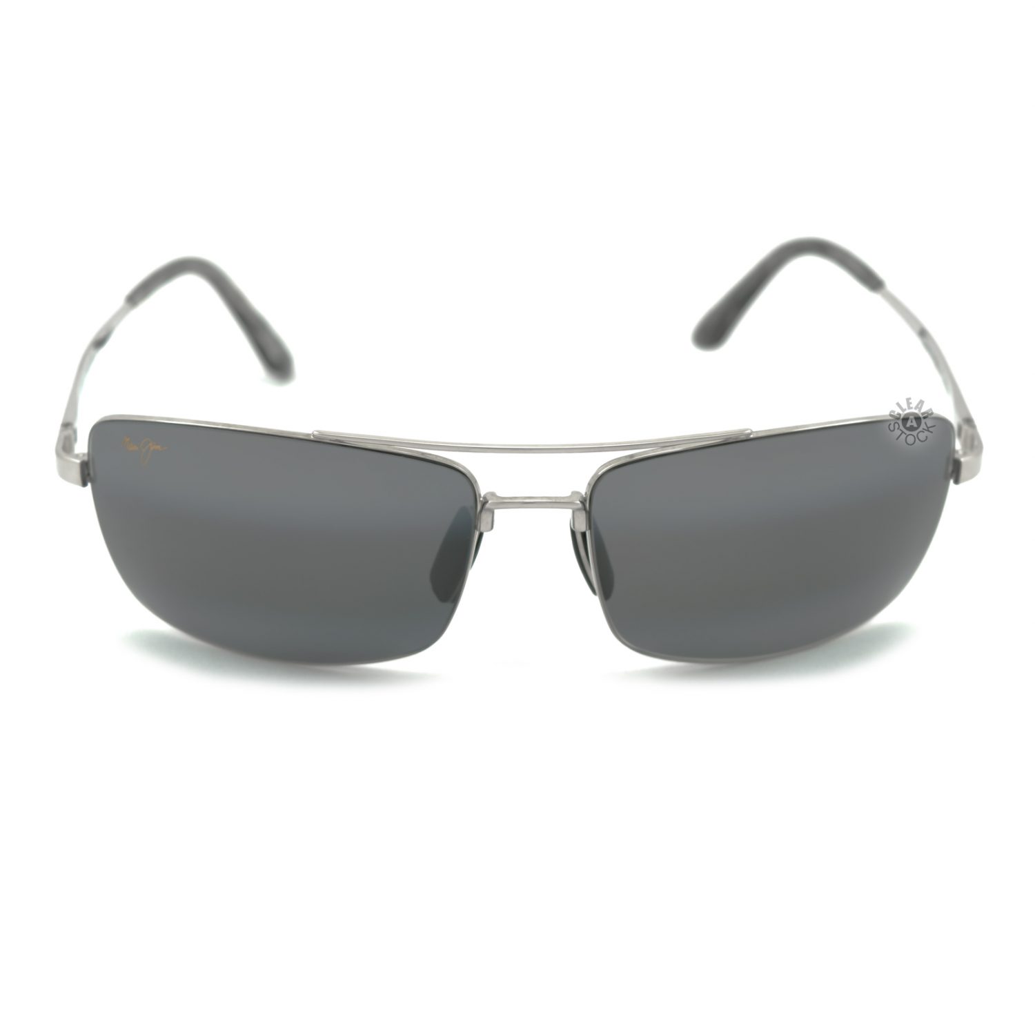 Maui Jim Puamana MJ-227-02 Polarized Sunglasses Dark Gunmetal/Grey | USA