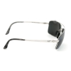 Maui Jim MJ-218-17 Black Rock Polarized Sunglasses 63x15-130 Silver / Neutral Grey