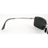 Maui Jim MJ-218-17 Black Rock Polarized Sunglasses 63x15-130 Silver / Neutral Grey