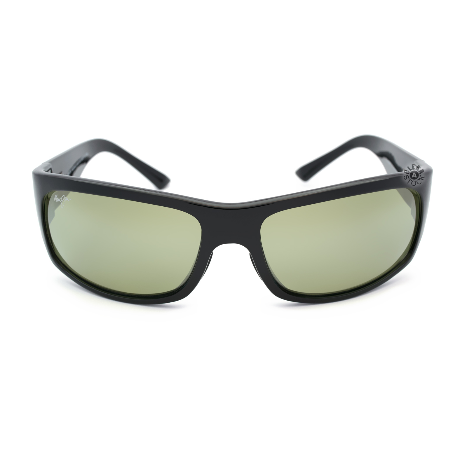 Maui Jim MJ-222-02 Longboard Polarized Sunglasses 61x20-123 Gloss Black /  Maui HT