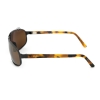 Maui Jim MJ-232-20 Lahainaluna Polarized Sunglasses 61x17-128 Brushed Bronze / HCL Bronze