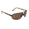 Maui Jim MJ-232-20 Lahainaluna Polarized Sunglasses 61x17-128 Brushed Bronze / HCL Bronze