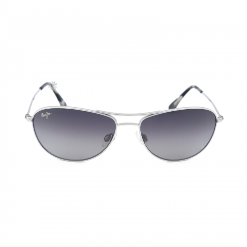 Maui Jim MJ-245-17 BabyBeach Titanium Polarized Sunglasses 56x18-120