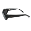 Maui Jim MJ-103-02 Stingray Polarized Sunglasses 55x23-129 Gloss Black / Neutral Grey