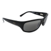 Maui Jim MJ-103-02 Stingray Polarized Sunglasses 55x23-129 Gloss Black / Neutral Grey