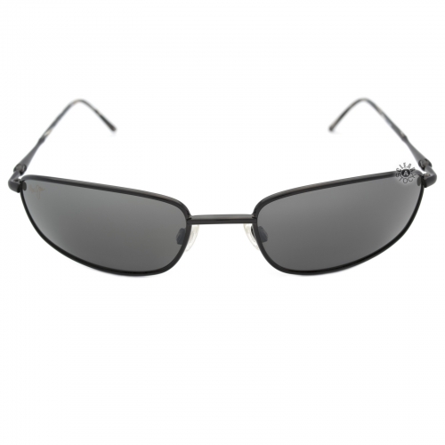 Maui Jim MJ-115-02 South Shore Polarized Sunglasses 58x19-135 Gloss Black / Neutral Grey