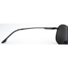 Maui Jim MJ-117-02 Akoni Polarized Sunglasses 63x15-120 Gunmetal / Neutral Grey