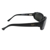 Maui Jim MJ-189-02 Lagoon Polarized Sunglasses 62x20-129 Gloss Black / Neutral Grey