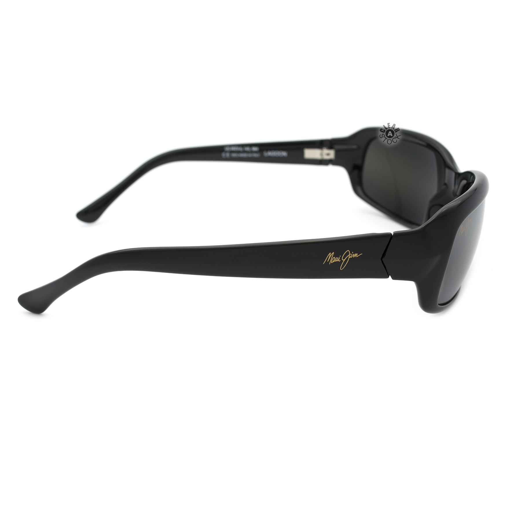 Maui Jim Lagoon MJ-189-02 Polarized Sunglasses Gloss Black 