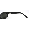 Maui Jim MJ-189-02 Lagoon Polarized Sunglasses 62x20-129 Gloss Black / Neutral Grey