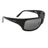 Maui Jim MJ202-02 Peahi Polarized Sunglasses 65x19-120 Gloss Black / Neutral Grey