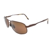 Maui Jim MJ-205-25 Bayfront Polarized Sunglasses 61x13-128 Gloss Brown / HCL Bronze