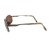 Maui Jim MJ-205-25 Bayfront Polarized Sunglasses 61x13-128 Gloss Brown / HCL Bronze