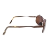 Maui Jim MJ-205-25 Bayfront Polarized Sunglasses 61x13-128 Gloss Brown / HCL Bronze