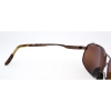 Maui Jim MJ-205-25 Bayfront Polarized Sunglasses 61x13-128 Gloss Brown / HCL Bronze