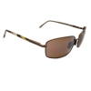 Maui Jim MJ-206-20 Harbor Polarized Sunglasses Matte Bronze / HCL Bronze