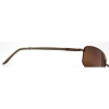 Maui Jim MJ-206-20 Harbor Polarized Sunglasses Matte Bronze / HCL Bronze