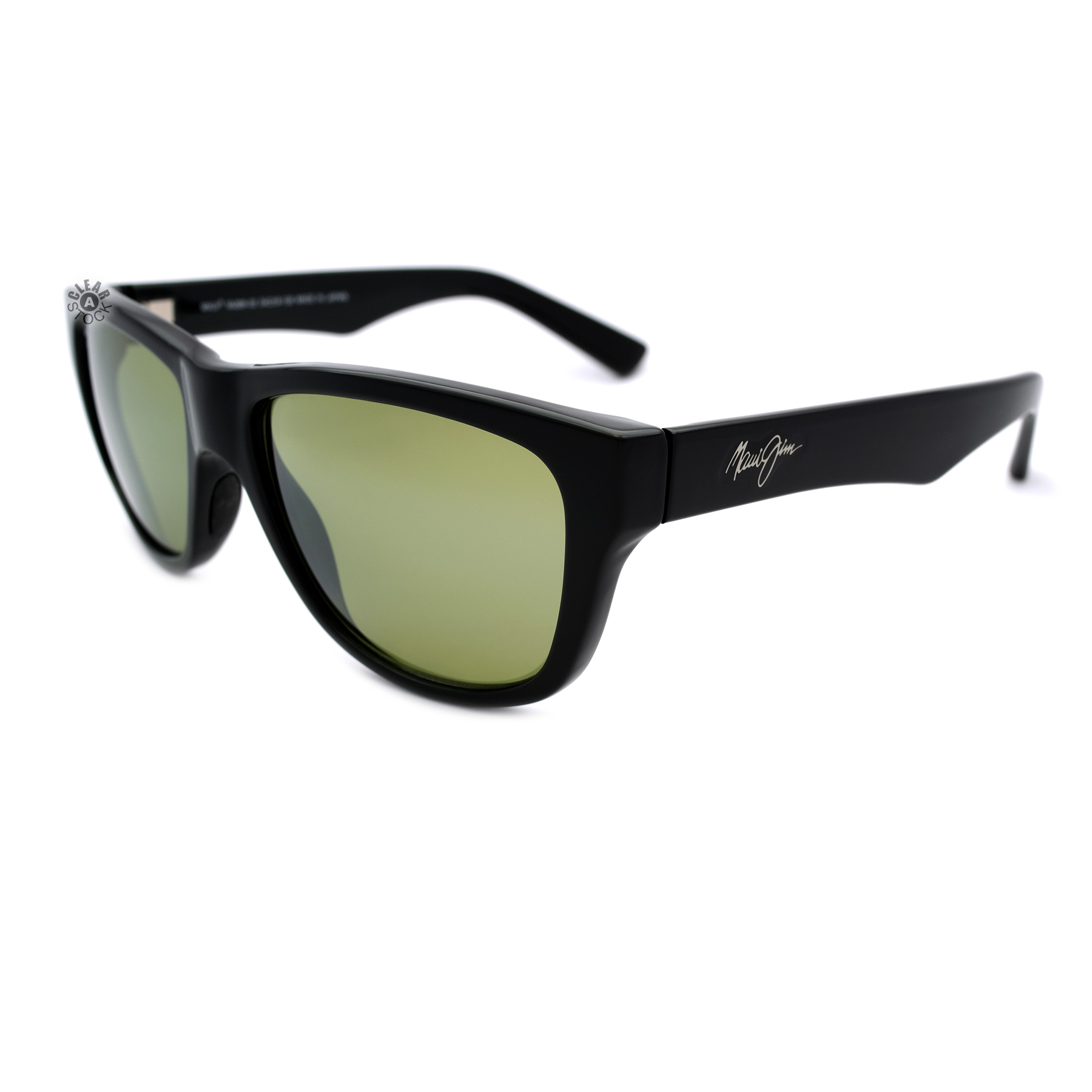 Maui Jim Cat III MJ209-02 Polarized Sunglasses Gloss Black/Maui HT