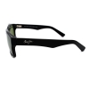 Maui Jim MJ209-02 Cat III Polarized Sunglasses 54x18-138 Gloss Black / Maui HT