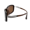 Maui Jim MJ-211-26 Kihei Titanium Polarized Sunglasses 57x16-140 Rootbeer / HCL Bronze