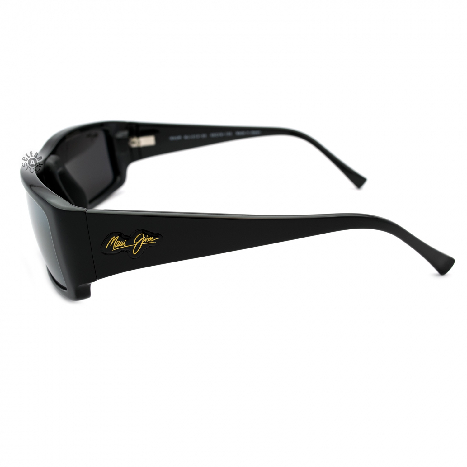 Maui Jim Akamai MJ212-02 Polarized Sunglasses Gloss Black/Neutral Grey
