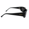 Maui Jim MJ-212-02 Akamai Polarized Sunglasses 59x18-135 Gloss Black / Neutral Grey