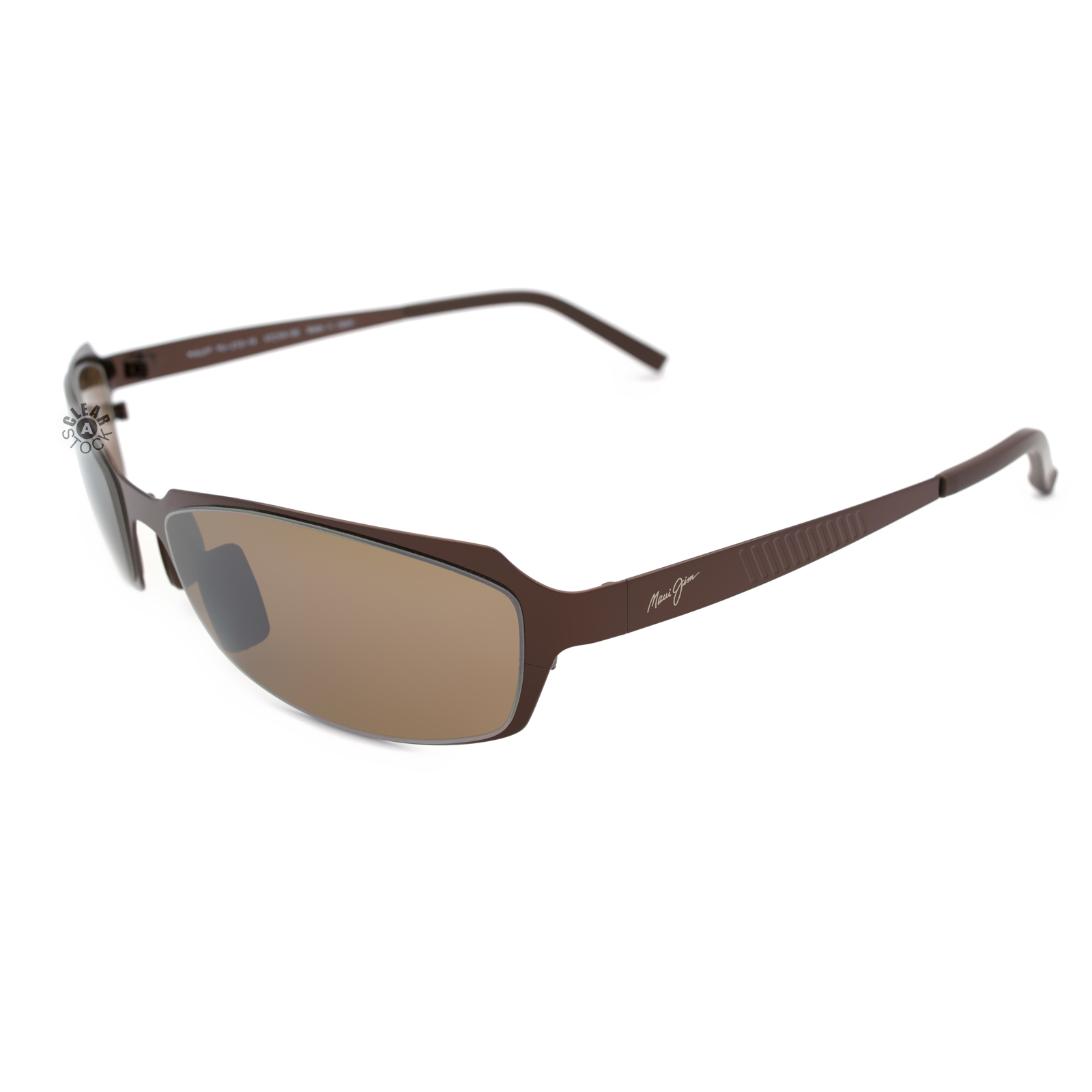 Maui Jim Keiki Polarized Sunglasses Espresso Glass HCL Bronze Lens MJ-213-19 Maui Jim Kahi MJ 736 25W Matte Brown Stripe Frame HCL Bronze  main image 4