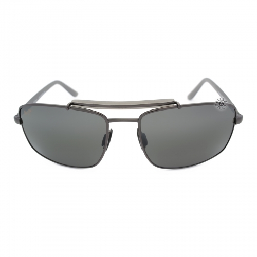 Maui Jim MJ-224-17 Manele Bay Polarized Sunglasses 57x18-135 Pewter / Neutral Grey