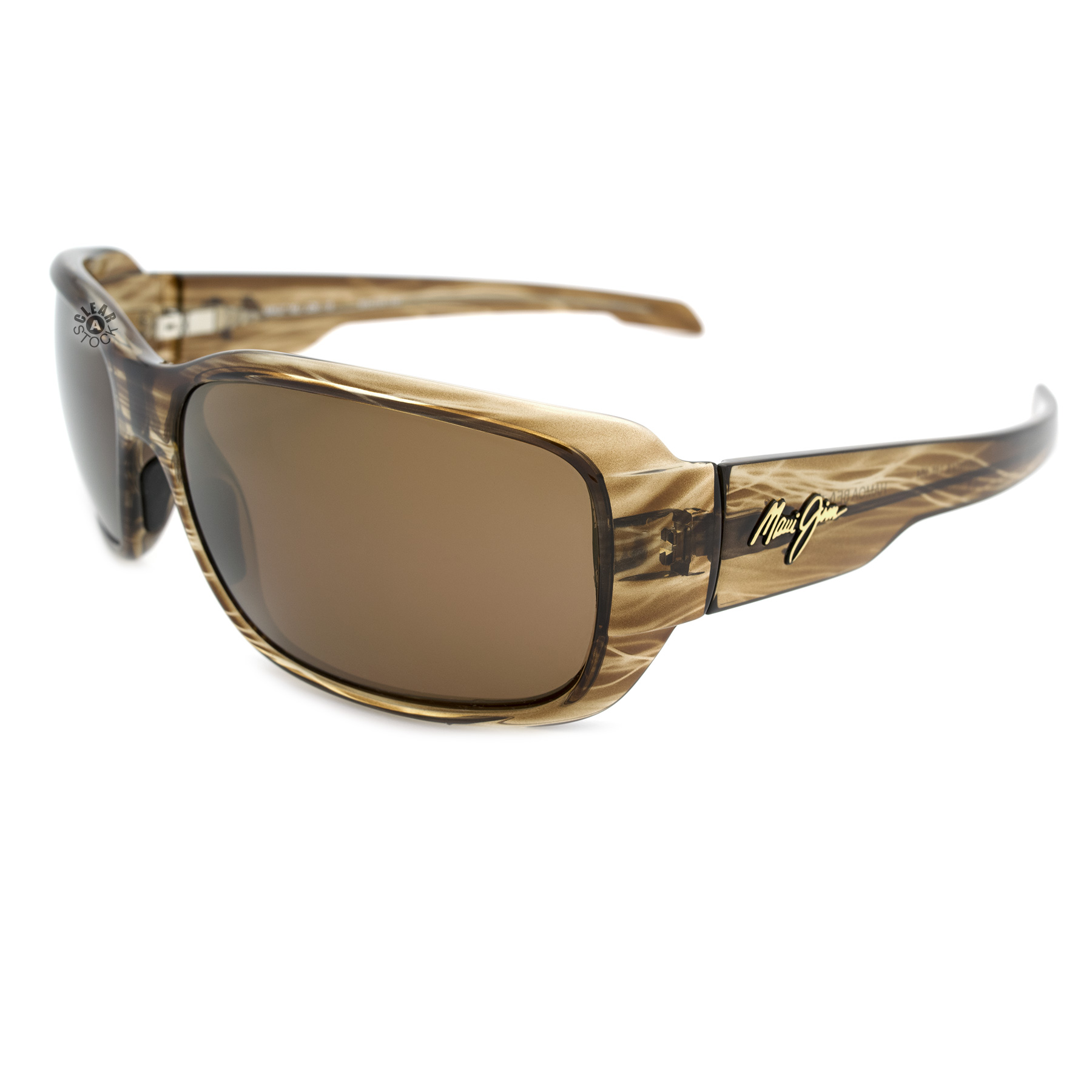 Maui Jim Hamoa Beach MJ226-15 Polarized Sunglasses Striped