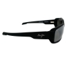 Maui Jim MJ-226-2M Hamoa Beach Polarized Sunglasses 61x19-131 Matte Black Rubber / Neutral Grey