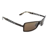 Maui Jim MJ-228-20 Shark Pit Polarized Sunglasses Brushed Bronze / HCL Bronze