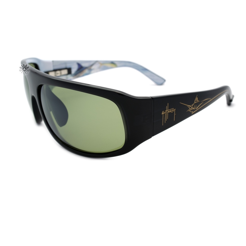 Maui Jim MJ-230-11 Grander Polarized Sunglasses 64x19-123 Smoke Grey / Maui HT