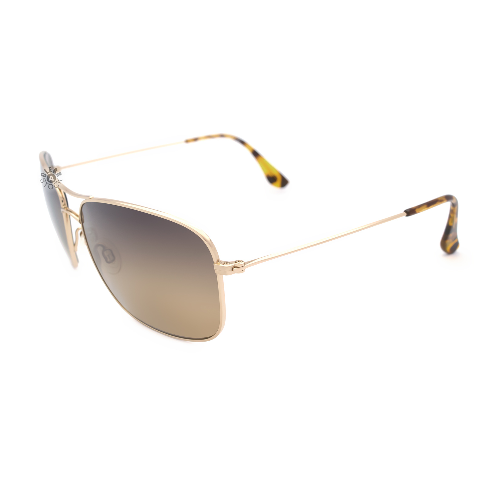 Maui Jim Wiki Wiki MJ-246-16 Titanium Polarized Sunglasses