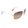 Maui Jim MJ-246-16 Wiki Wiki Titanium Polarized Sunglasses 59x17-137 Gold / HCL Bronze