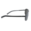 Maui Jim MJ-327-02 Guardrails Polarized Sunglasses 58x17-135 Gloss Black / Neutral Grey