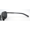 Maui Jim MJ-327-02 Guardrails Polarized Sunglasses 58x17-135 Gloss Black / Neutral Grey